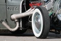 Old Rusty Rat Rod detail Royalty Free Stock Photo