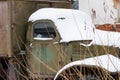 The old rusty Russian truck