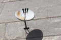 Old rusty satellite dish Royalty Free Stock Photo