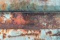 Old rusty scratched metal background