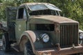 Old vintage heavy truck