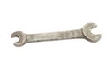 Old rusty spanner Royalty Free Stock Photo