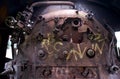 Old rusty steam engine Royalty Free Stock Photo