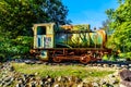 Old and Rusty Steam Locomotive Royalty Free Stock Photo