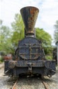 Old rusty steam locomotive Royalty Free Stock Photo