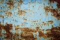 Old rusty steel and corrosion paint