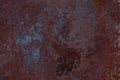 Old Rusty Steel Pattern. Grunge rusted metal texture, Rust and oxidized metal sheet background. Old metal iron panel Royalty Free Stock Photo