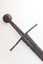 Old rusty sword Royalty Free Stock Photo