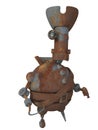 Old rusty toon robot Royalty Free Stock Photo