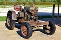 Old rusty tractor, history and nostalgia