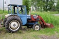 Old rusty tractor