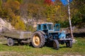 Old Rusty Tractor still working