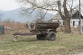 Old rusty trailer Royalty Free Stock Photo