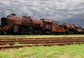 Old rusty train