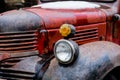 Old rusty but trusty farming truck. Good old work horse and still in a great shape