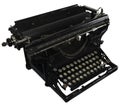 Old rusty typewriter Royalty Free Stock Photo