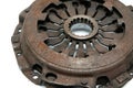 The old rusty used clutch