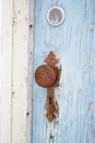 Old Rusty Vintage Round Door Knob Royalty Free Stock Photo