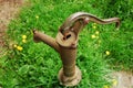 Old rusty water pump Royalty Free Stock Photo