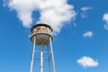 Old, rusty water tower