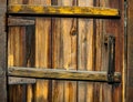 Old rusty weathered window