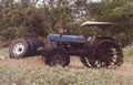 Old rusty wetlands tractor