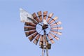 Old rusty wind-pump Royalty Free Stock Photo