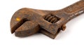 Old rusty wrench Royalty Free Stock Photo