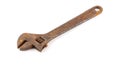 Old rusty wrench