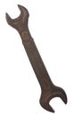 Old rusty wrench Royalty Free Stock Photo