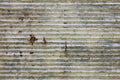 Old rusty zinc grunge texture,vintage zinc texture Royalty Free Stock Photo