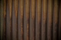 Old rusty zinc plat wall Royalty Free Stock Photo