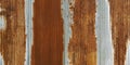 Old Rusty Zinc Sheet Paneling Texture Background Royalty Free Stock Photo