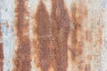 Old rusty zinc sheet Royalty Free Stock Photo