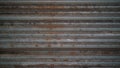 Old rusty zinc texture background Royalty Free Stock Photo
