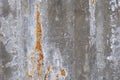 Old rusty zinc wall Royalty Free Stock Photo