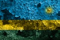 Old Rwanda grunge background flag