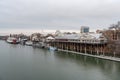 Old Sacramento from the bridge