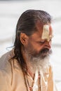 An old sadhu Royalty Free Stock Photo