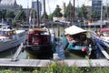 Old sail ships in the harbor of Rotterdam, Netherlands Royalty Free Stock Photo