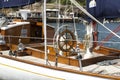 Old sailboat detail Royalty Free Stock Photo