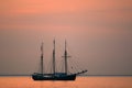 Old sailing ship Royalty Free Stock Photo