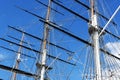 Old Sailing Ship Mast Equipment