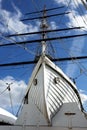 Old Sailing Ship Mast Equipment