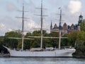 Old sailingship Af Chapman, Stockholm Sweden Royalty Free Stock Photo