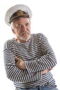 Old sailor man Royalty Free Stock Photo