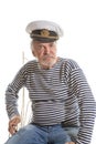 Old sailor man Royalty Free Stock Photo