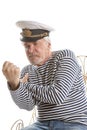 Old sailor man Royalty Free Stock Photo