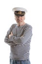 Old sailor man Royalty Free Stock Photo