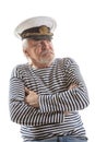 Old sailor man Royalty Free Stock Photo